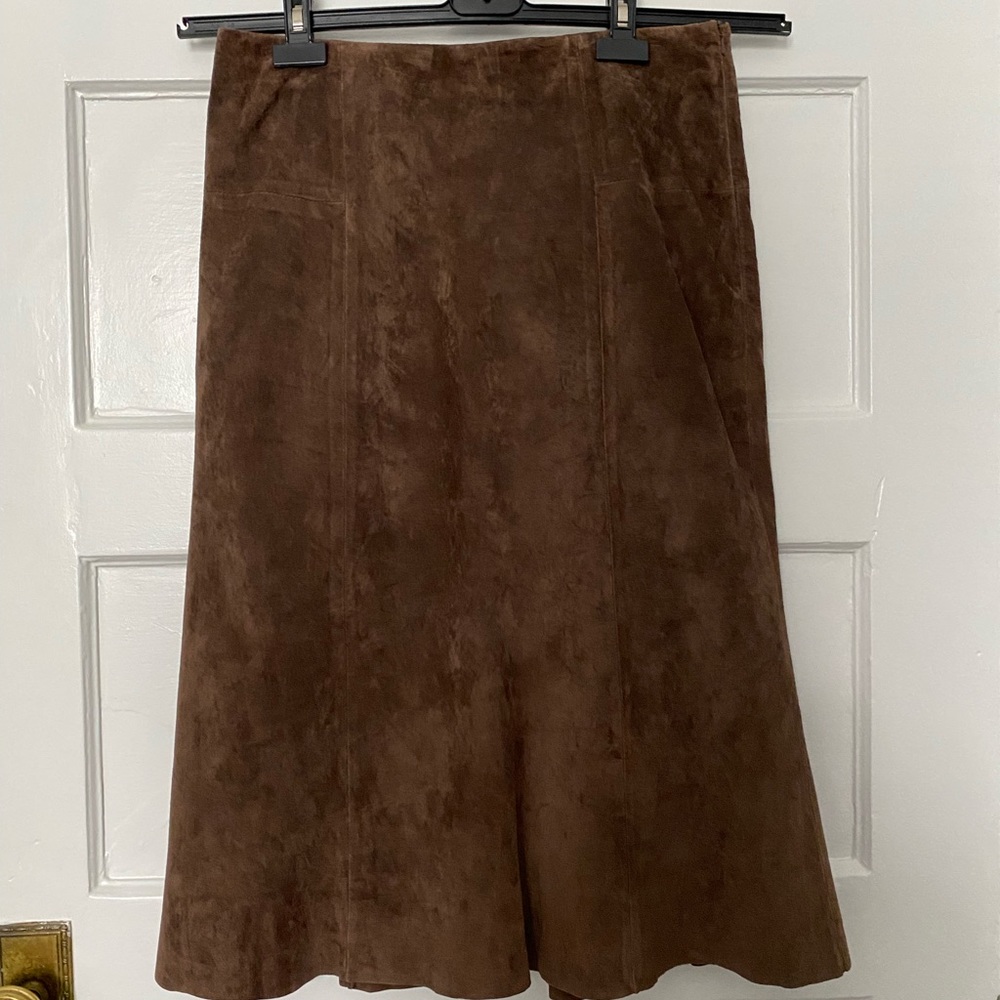 Vintage Leather Skirt